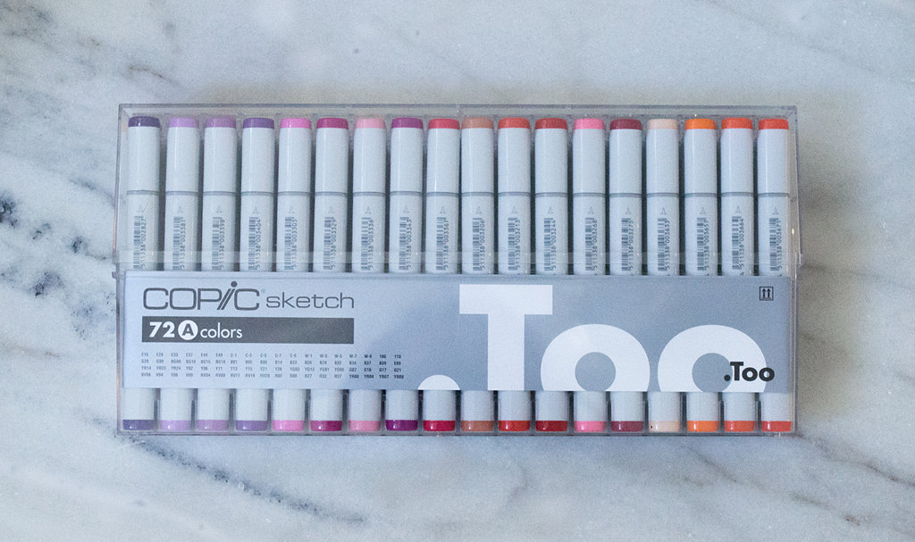 Copic Sketch Markers - Set 72A